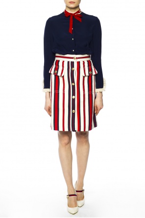 'web' skirt, zdjęcie 2 'web' skirt od Gucci